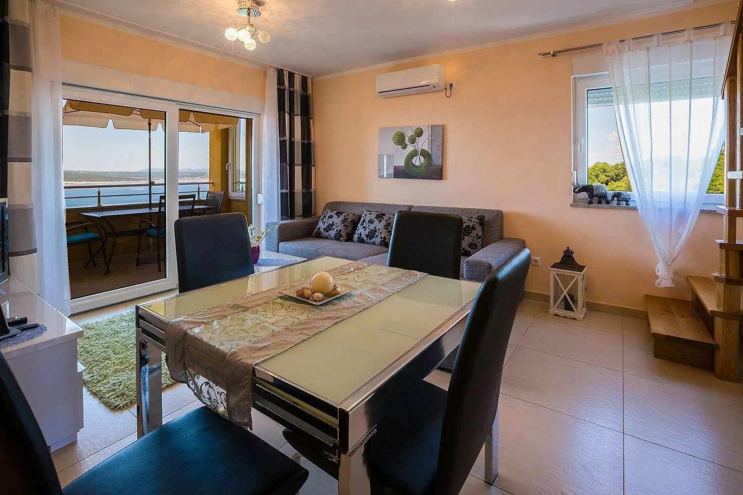 Besonderes Penthouse-Apartment Auf Zwei Etagen - Nur 450 Meter Zum Strand Crikvenica 0*,